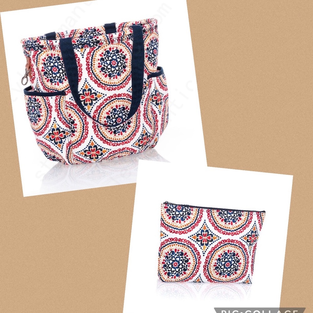 New with tags Thirty One retro metro bag and zipper pouch